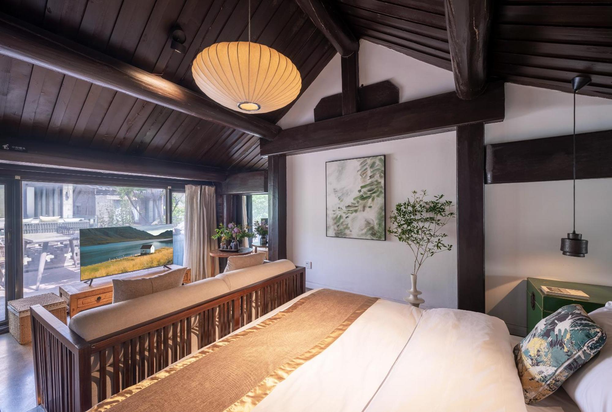 Le Zai Nan Luo Gu Xiang Wang Fu Jing Forbidden Courtyard Hotel&free Laundry Service&free Coffee &paid Dumpling Experience Service